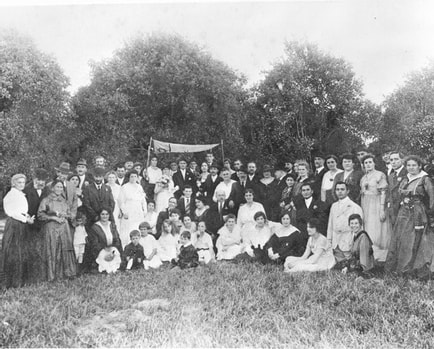 PictureThe Levy wedding, 1917. State Archives of Florida.