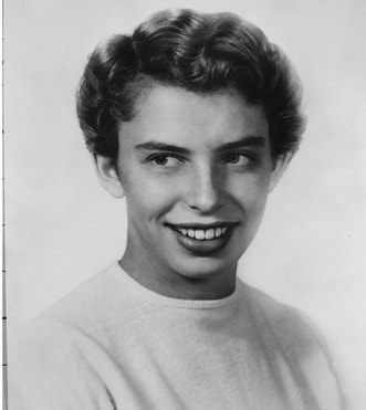 PictureLou Ann (Rosengarten) Palmer as a high school student. Palmer moved with her family to Sarasota in 1948 and graduated from Sarasota High School. She later served two terms as the mayor of Sarasota. State Archives of Florida.